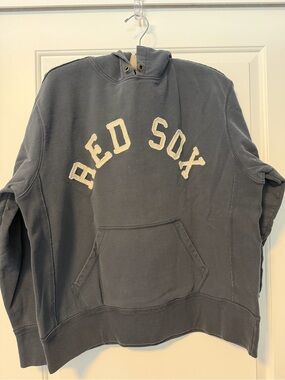 Banner Supply Co: Red Sox Men’s Navy Hoodie XL GUC